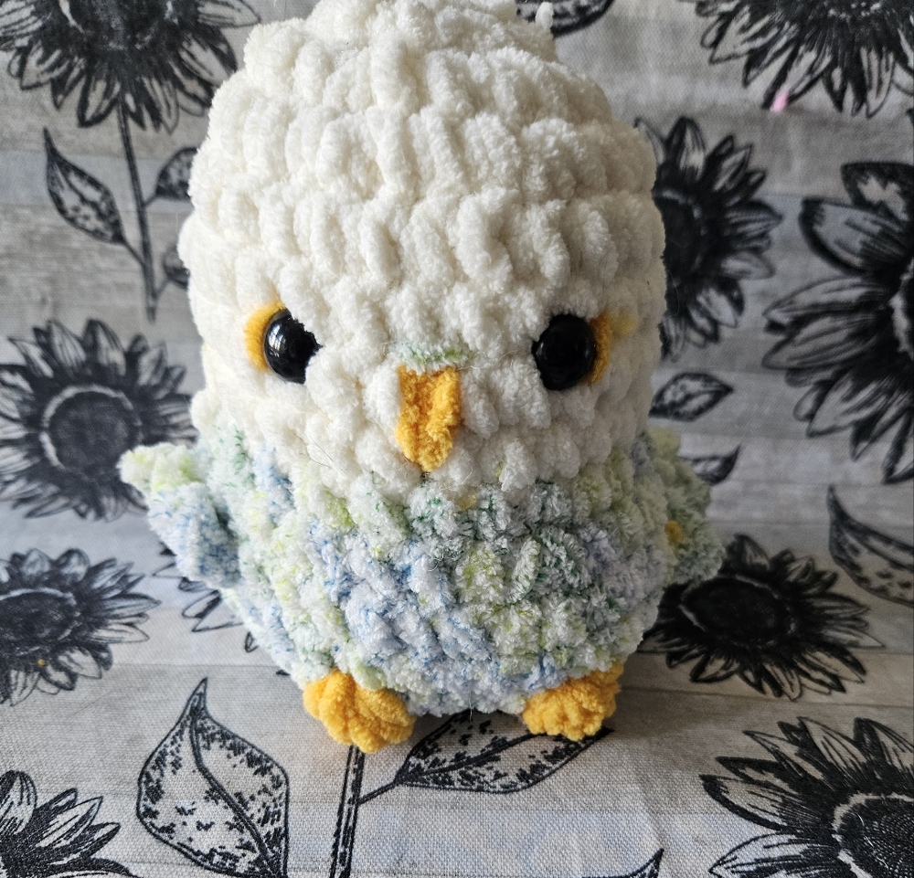 Crochet Budgie Parakeet Bird Plush Amigurumi